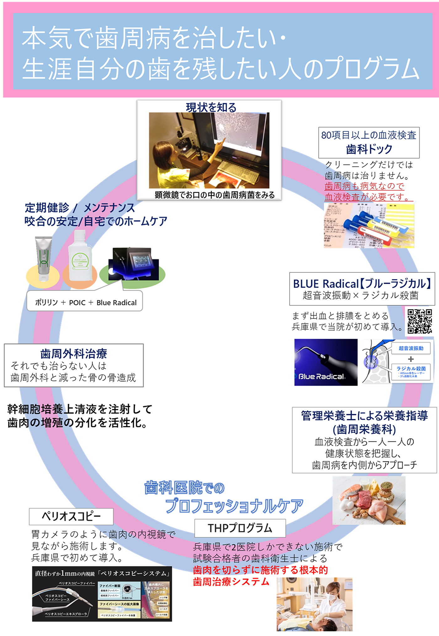 本気で歯周病を治したい・生涯自分の歯を残したい人のプログラム