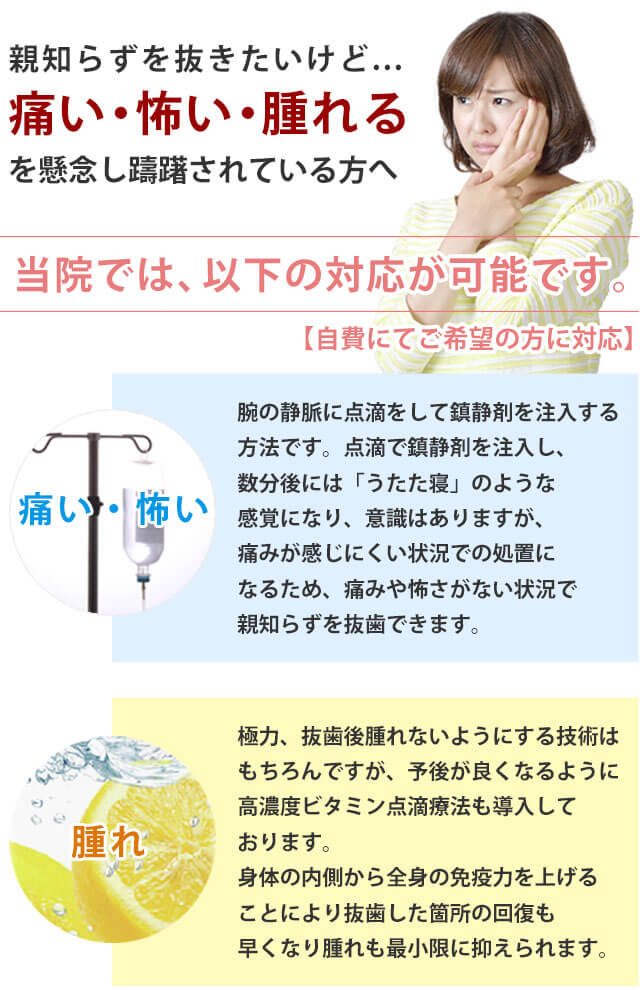 親知らず抜歯