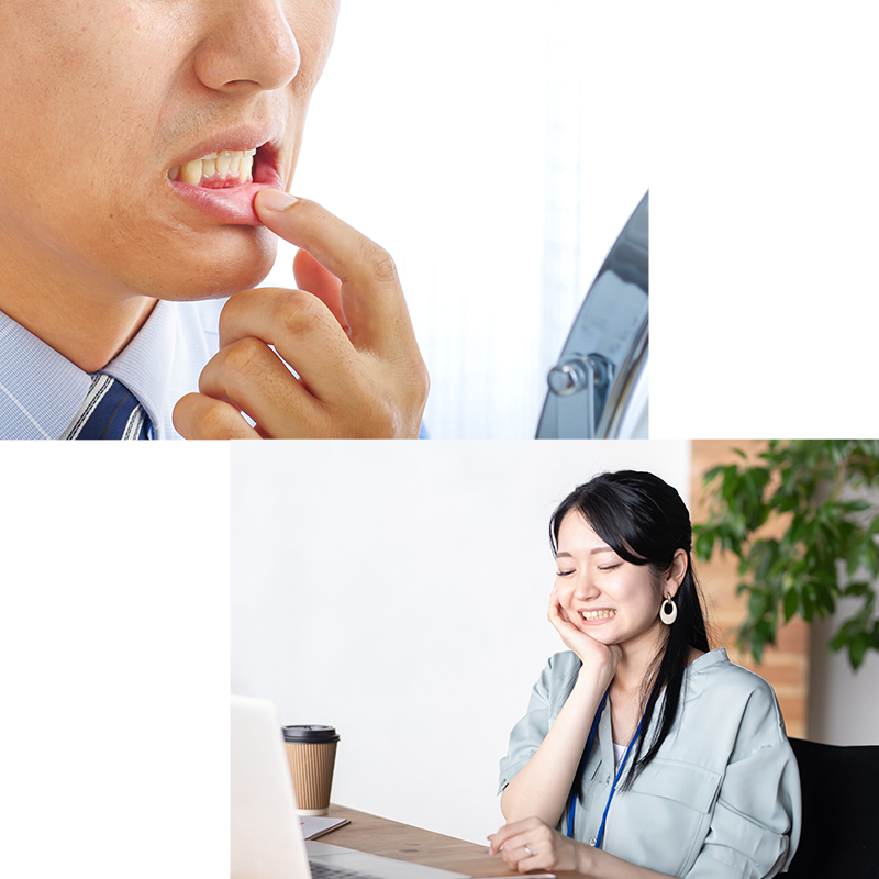 睡眠不足による歯周病への影響